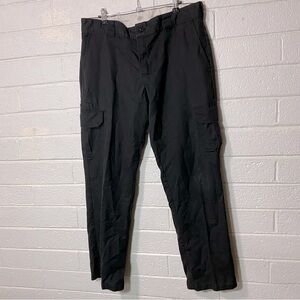 Dickies Flex Regular Straight Black Cargo Pants Work Wear Professional 36 x 32